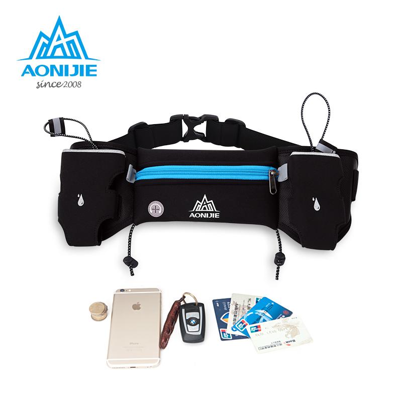 AONIJIE Running Waist Pack – Lightweight Hydration Belt with Water Bottle