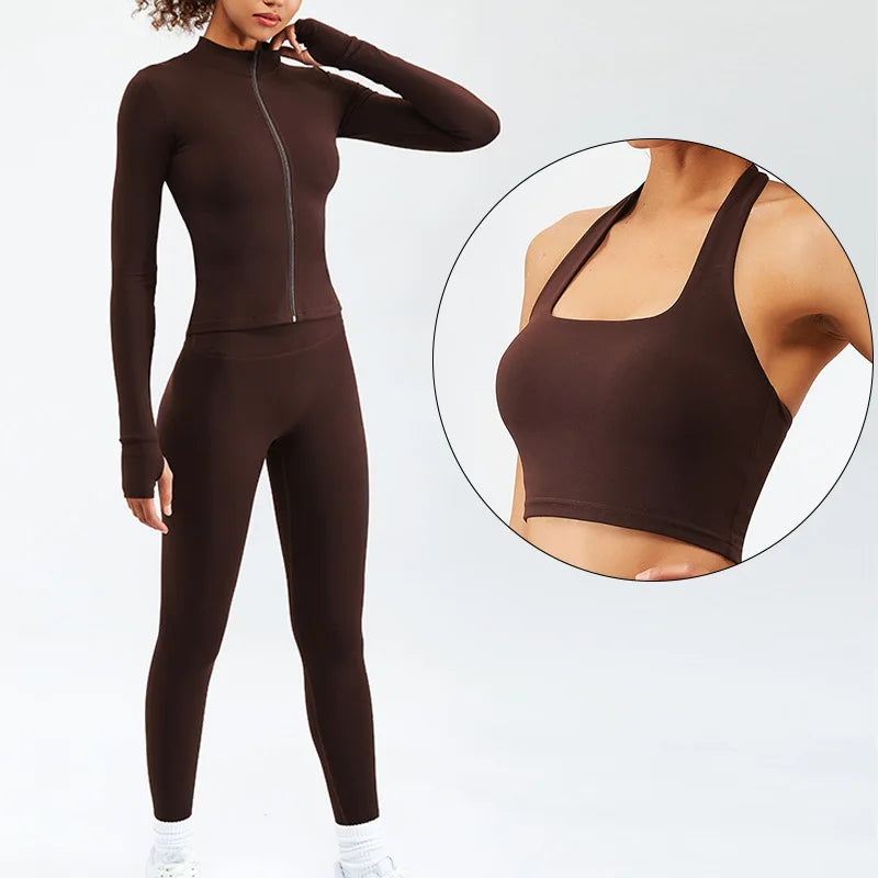 Women’s Yoga & Fitness Set – Gym & Workout Clothing