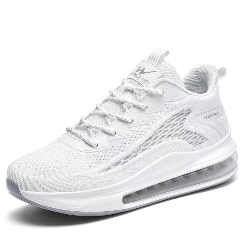 Men’s Flyknit Running Shoes – Shock-Absorbing Air Cushion, Height-Increasing